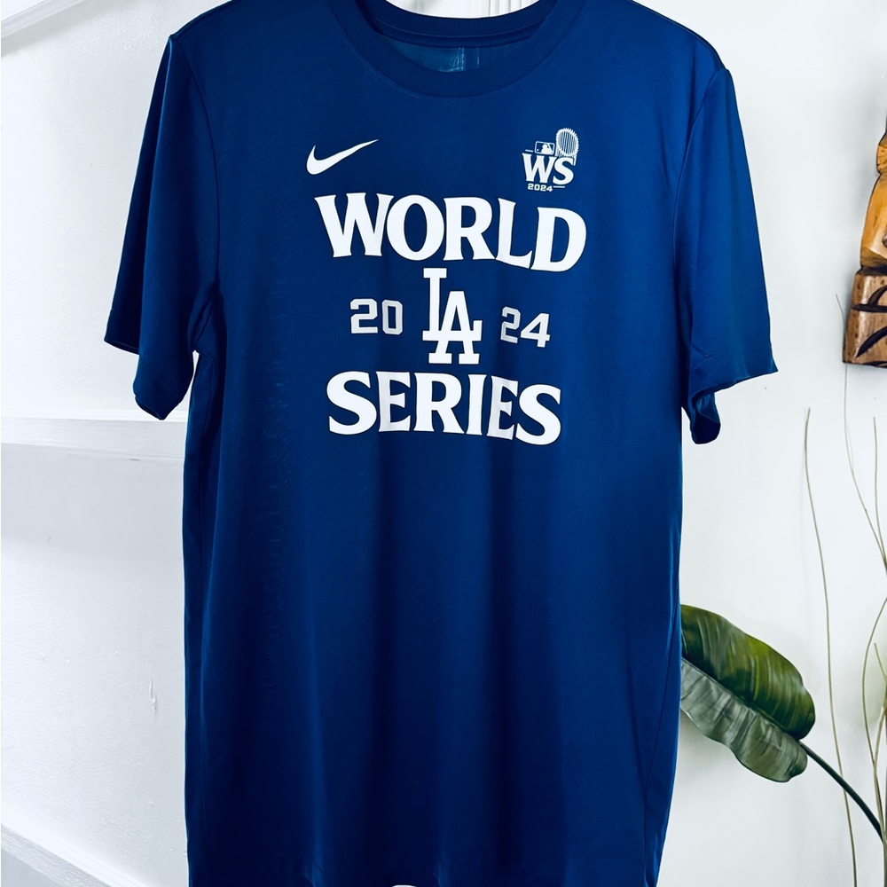 Nike Blue World Series 2024 Tee Mens S